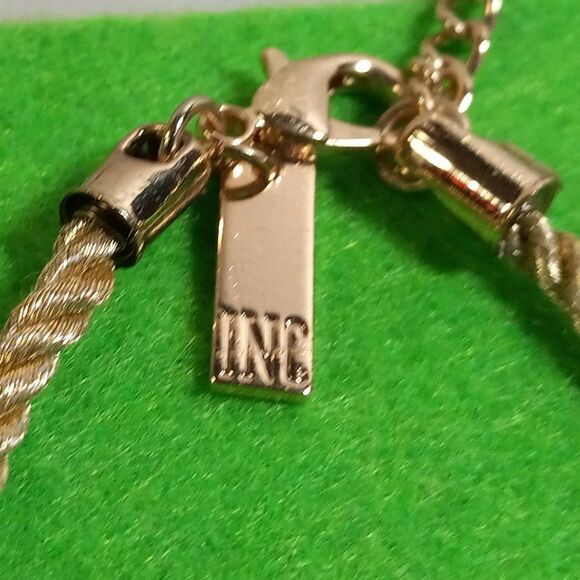 INC Statement Gold tone Beaded Necklace - Picture 7 of 8